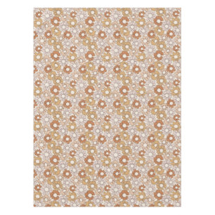 Petal Jubilee Warm Earth Boho Tablecloth