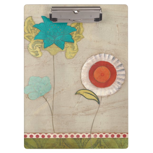 Petal Patterns I Clipboard (Front)