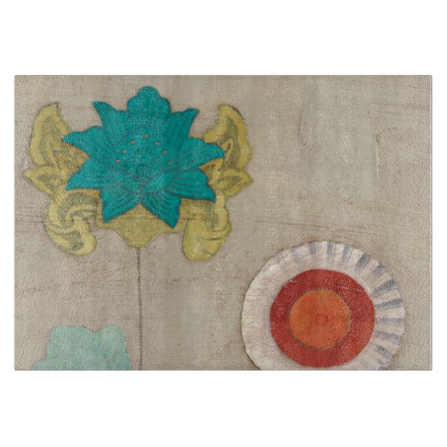 Petal Patterns I Cutting Board (Front)