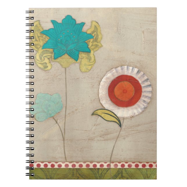 Petal Patterns I Notebook (Front)