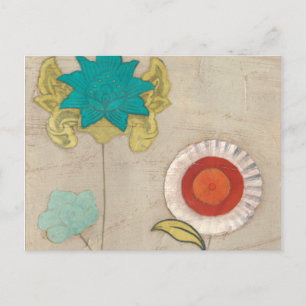 Petal Patterns I Postcard