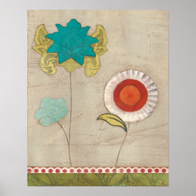 Petal Patterns I Poster (Front)