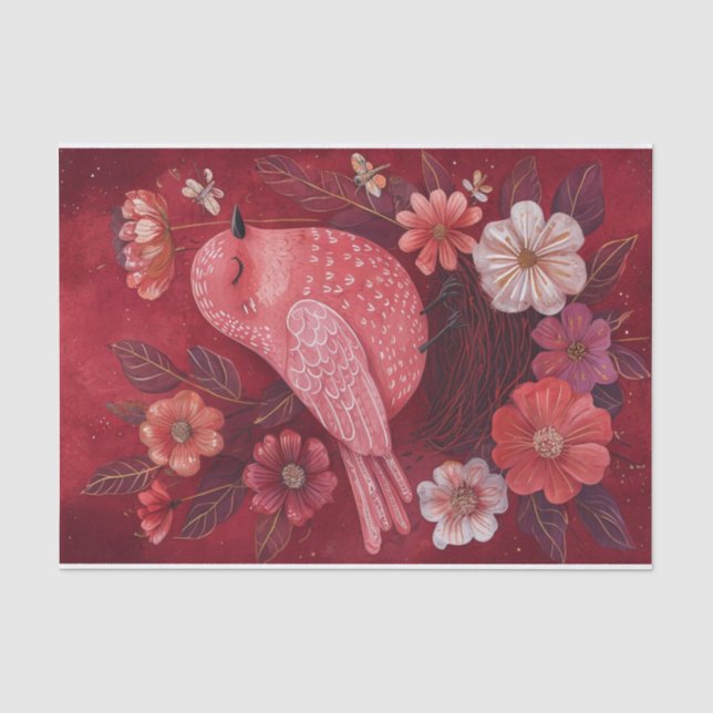 Petal Perch Tissue Paper (Front)
