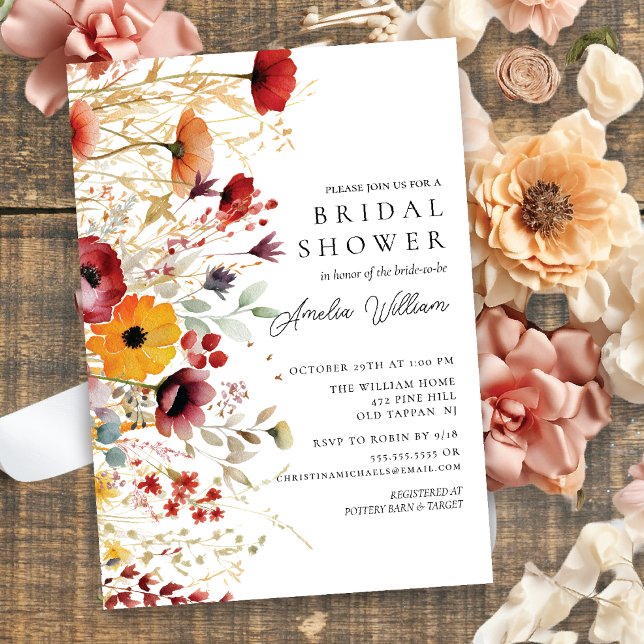 Petal Perfection Bridal Shower Invitation (Creator Uploaded)