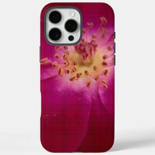 Petal Perfection   Chequered Rose Petal Pattern Ar iPhone 16 Pro Max Case