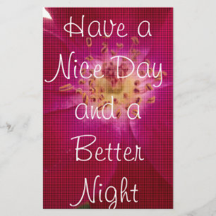 Petal Perfection: Chequered Rose Petal Pattern Art Stationery