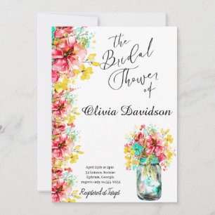 Petal Port Garden Bridal Shower Invitation