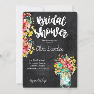 Petal Port Garden Bridal Shower Invitation