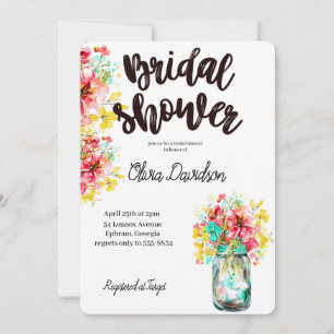 Petal Port Garden Bridal Shower Invitation