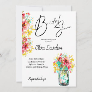 Petal Port Garden Bridal Shower Invitation