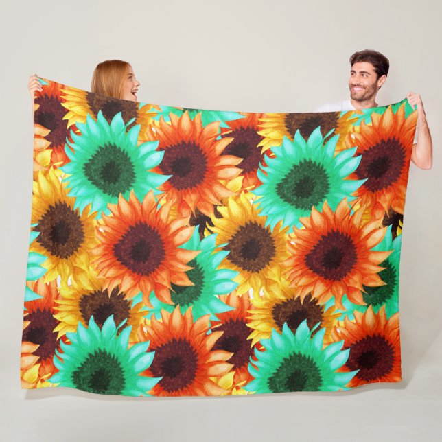 Petal Power 60x80 Fleece Blanket (In Situ)
