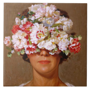 "Petal Pride" Margaret - Art & Floral Society Ceramic Tile
