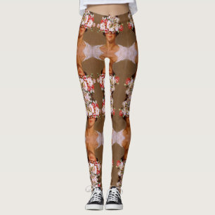 "Petal Pride" Margaret - Art & Floral Society    Leggings