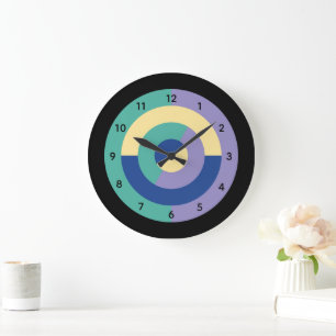 Petal Prism (Circular) Large Clock
