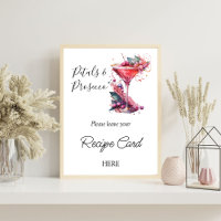 Petal Prosecco Floral Bridal Shower Recipe Request
