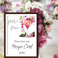 Petal Prosecco Floral Bridal Shower Recipe Request