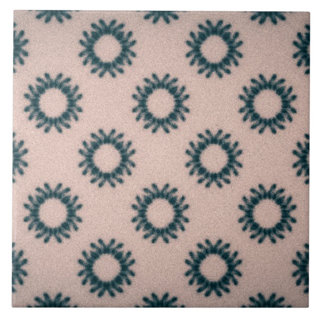 Petal ring  ceramic tile (Front)