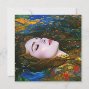 “Petal Serenity” - Women In Water Holiday Card