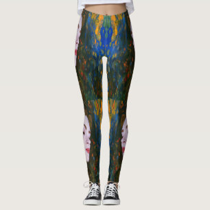 “Petal Serenity” - Women In Water Leggings