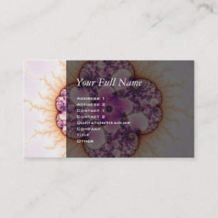 Petallic - Fractal Art Business Card