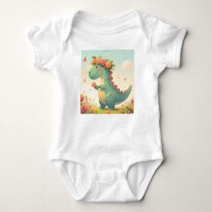 Petalosaurus (A New Breed of Dinosaur) Baby Bodysuit
