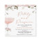 Petals and Prosecco Blush Floral Bridal Shower Inv