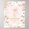 Petals and Prosecco Bridal Shower Flower Bar Sign