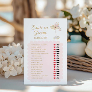 Petals and Prosecco Bride or Groom Shower Game