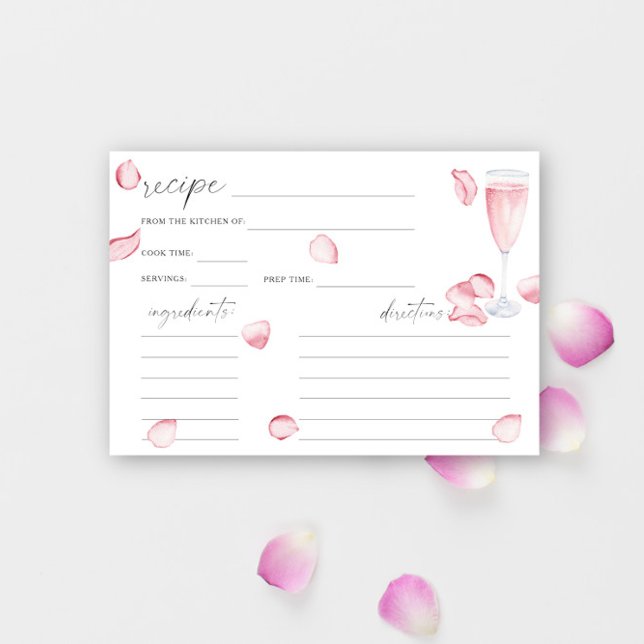 Petals and Prosecco - recipe card (Creator Uploaded)