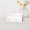 Petals and prosecco - wedding place cards