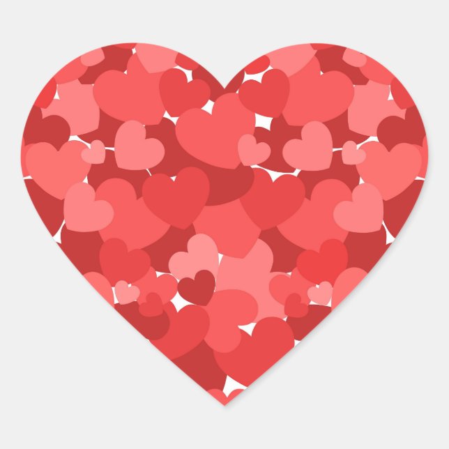 petals heart sticker (Front)