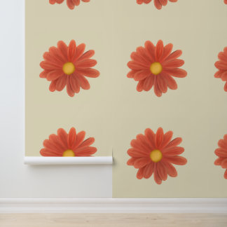 Petals in Motion – Vibrant Flower Graphic Wallpaper
