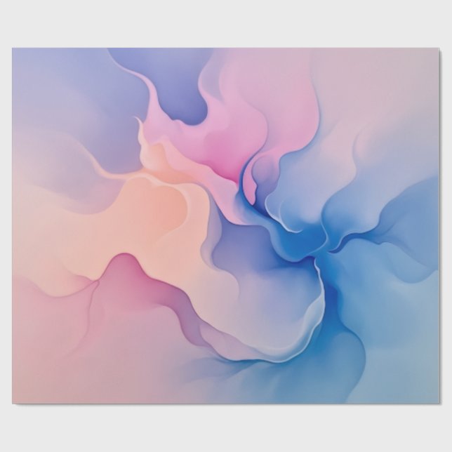 Petals in Motion Wrapping Paper (Flat)