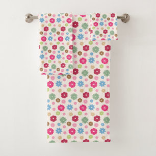 Petals In Silence 11.  Bath Towel Set