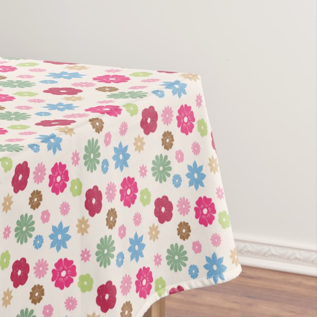 Petals In Silence 11.  Tablecloth (In Situ)