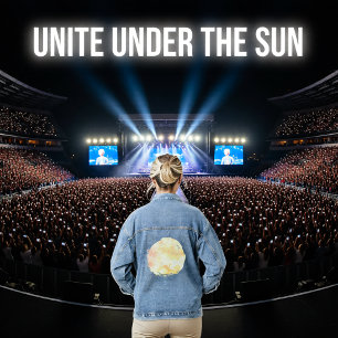 Petals in the Haze Denim Jacket