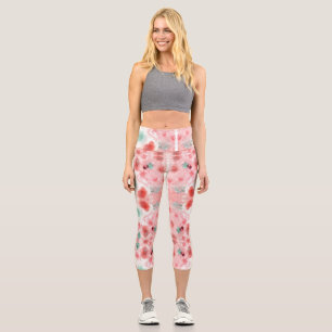 Petals in the Mist Capri Leggings