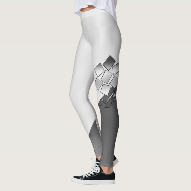 Petals of chrome leggings (Left)
