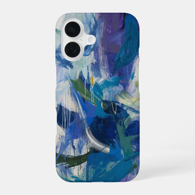 Petals of Code iPhone 16 Case (Back)
