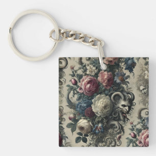 Petals of Decadence – Gothic Baroque Key Ring