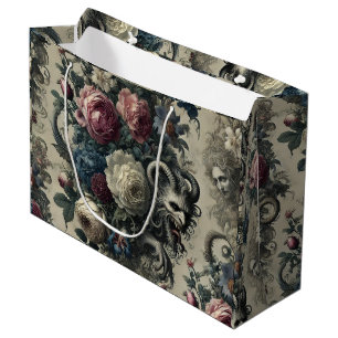 Petals of Decadence – Gothic Baroque  Large Gift Bag