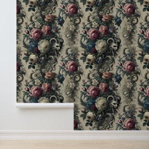 Petals of Decadence – Gothic Baroque Wallpaper