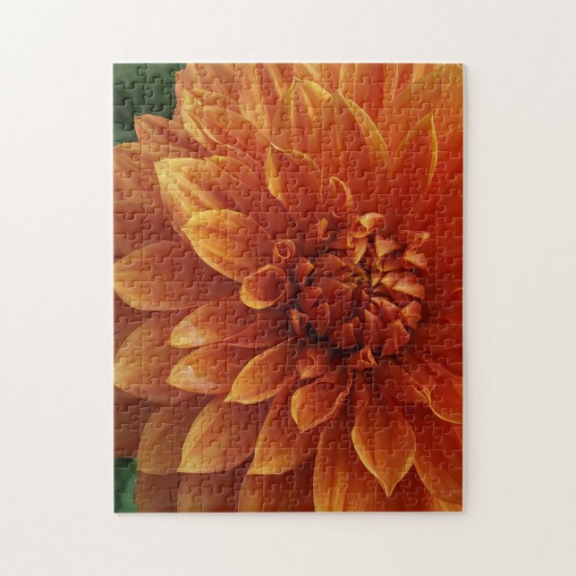 Petals of Sunshine Dahlia Puzzle,  Jigsaw Puzzle (Vertical)