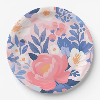 Petals & Picnic Collection paper plate