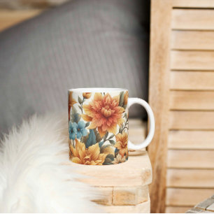 Petals & Poetry A Floral Affair Coffee Mug