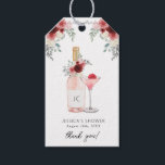 Petals & Prosecco Bridal Shower Gift Tags<br><div class="desc">This cute accessory will be perfect for your party when you customise it!</div>