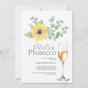 Petals & Prosecco Bridal Shower Sunflower
