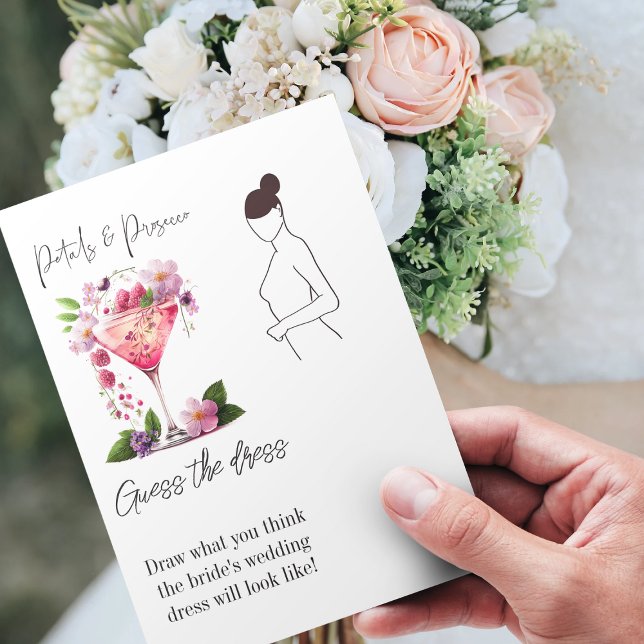 Petals & Prosecco Floral Guess Dress Bridal Shower (Creator Uploaded)