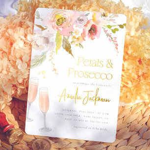 Petals & Prosecco Foil Floral Bridal Shower