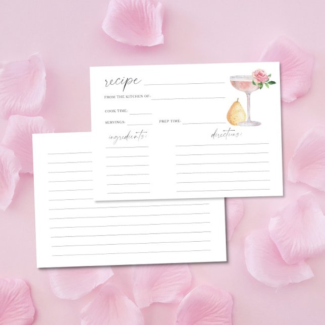 Petals & Prosecco - recipe card (Creator Uploaded)